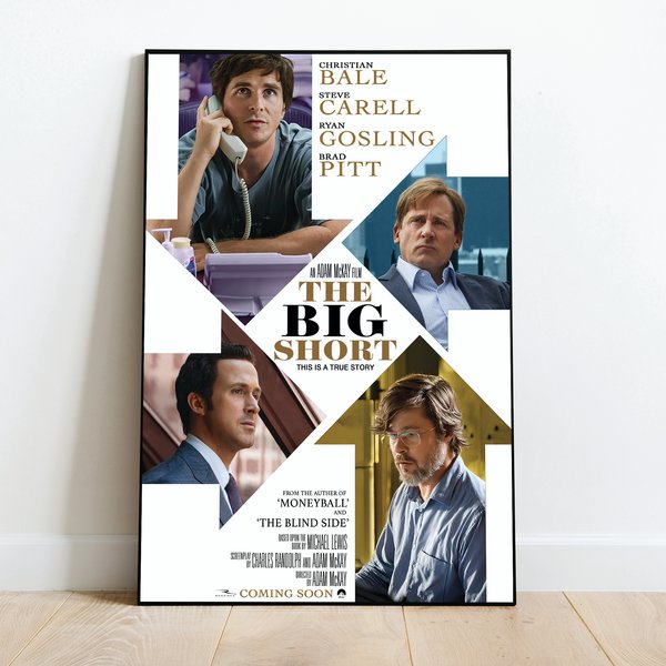 The Big Short Movie Poster-image