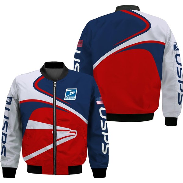Postal Worker Bomber Jacket Nd057-image