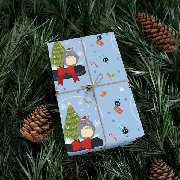 Anime Totoro Christmas Gift Wrapping Papers