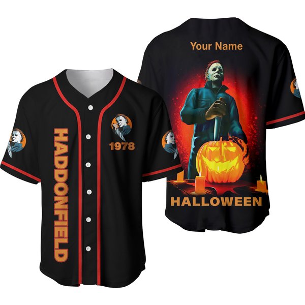 Michael Myers Jersey Shirt, Halloween 1978 Shirt, Personalized Michael Myers-image