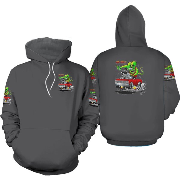 Ed Roth Rat Fink Original Heavy 3d Hoodies