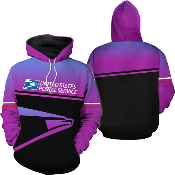 Love Postal Worker Hoodie, Postal Worker 3d Printed Hoodie