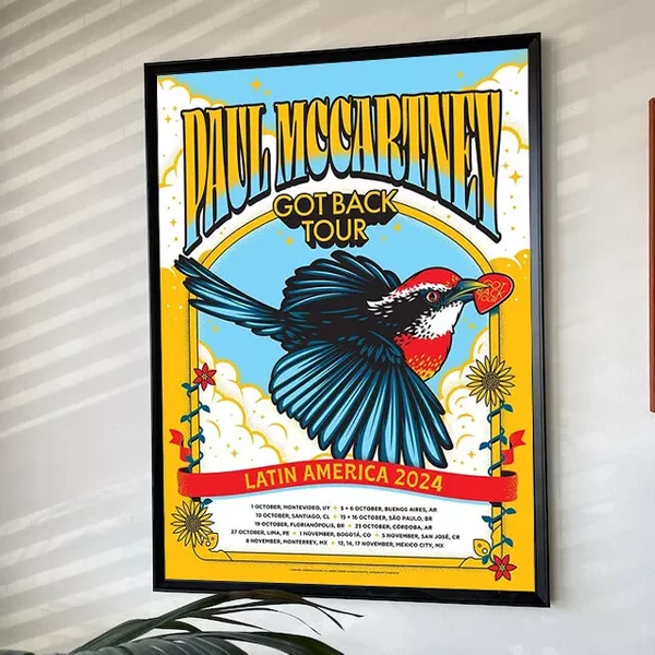 P Mccartney - Got Back Tour 2024 Poster-image