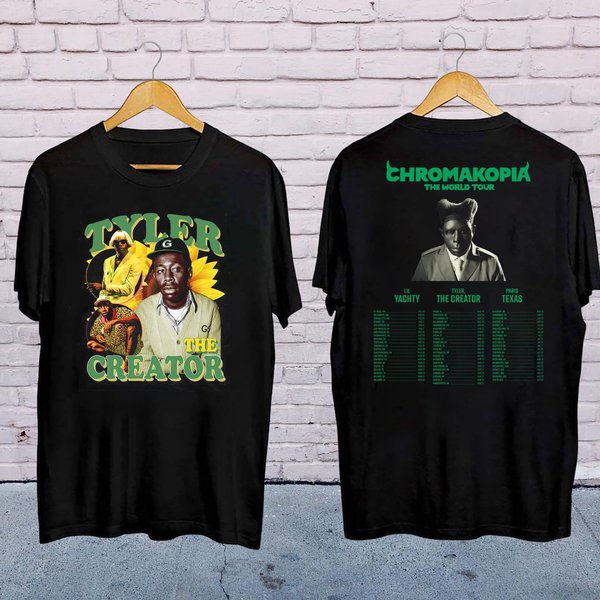 2025 Tour Tyler The Creator Chromakopia Shirt, Tyler The Creator Concert-image