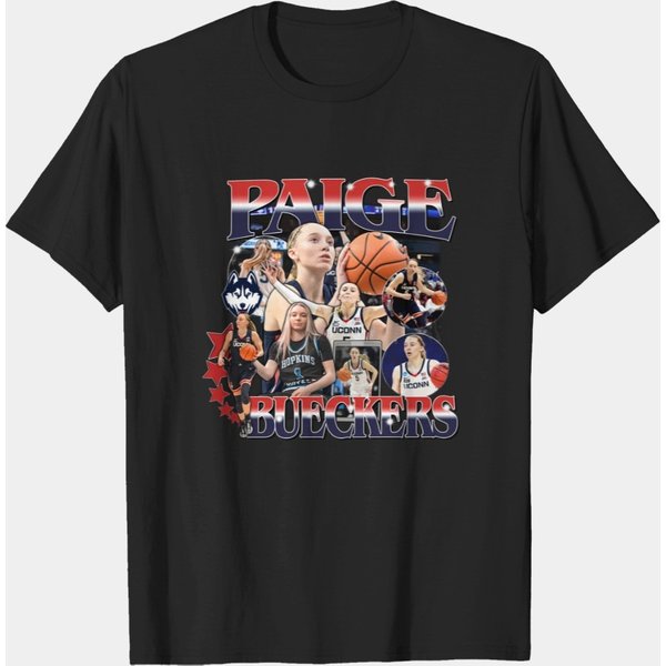 Vintage 90S Graphic Style Paige Bueckers T-Shirt, Paige Bueckers-image