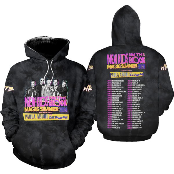 Nkot Block Magic Summer 2024 Hoodie, Nk On The Block-image