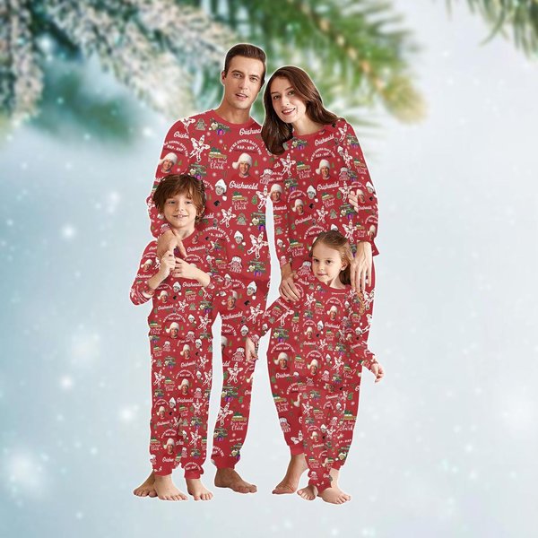 Clark Griswold Santa Pajamas, National Lampoons Family Pajamas-image