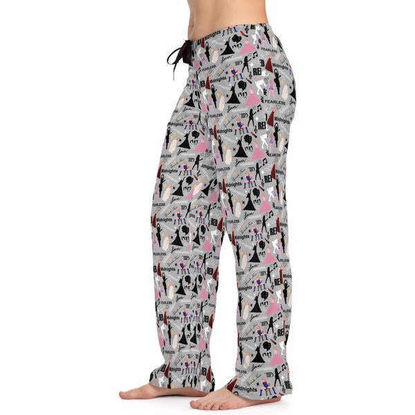 Swift Grey Women's Pajama Pants, Taylor's Version, Cozy Sleepwear