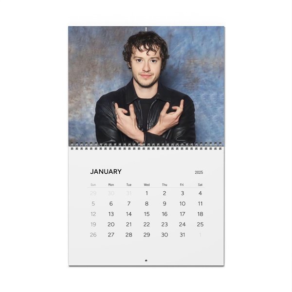 Joseph Quinn 2025 Wall Calendar-image
