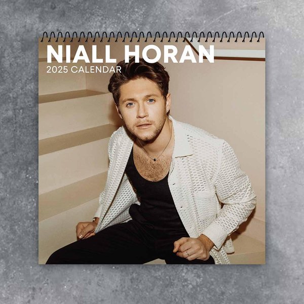 Niall Horan Wall Calendar 2025 | Celeb 2025 Calendar | One Direction Music Band | Niall Horan Singer Fan-image