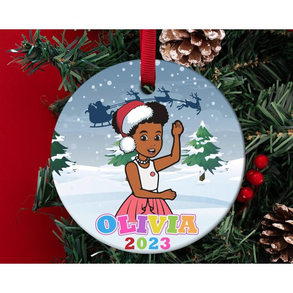 Personalized Gracie's Corner Christmas 2024 Ornament, Phonics Song Ornament
