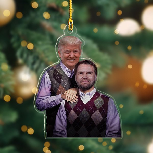 Trump Vance Brothers 2024 Ornament, Republican Ornament-image