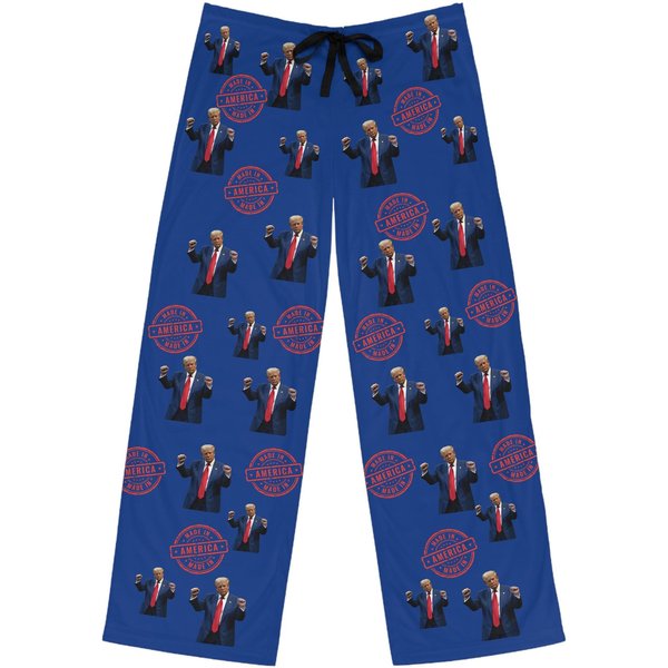 Donald Trump Made In America Sleepwear, Maga Women's Pajama Pants