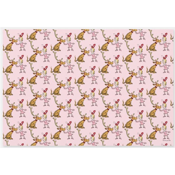 Funny Character | Max &Amp; Cindy Lou Who Wrapping Paper-image