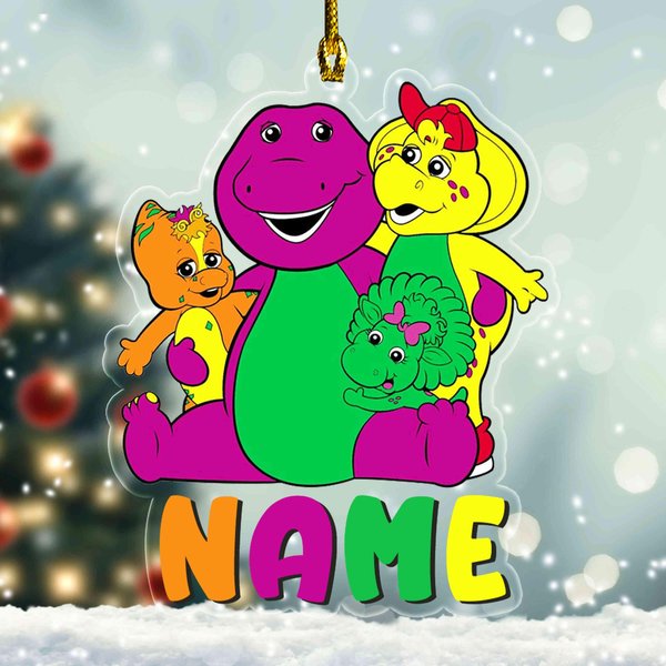 Barney And Friends Christmas Ornament