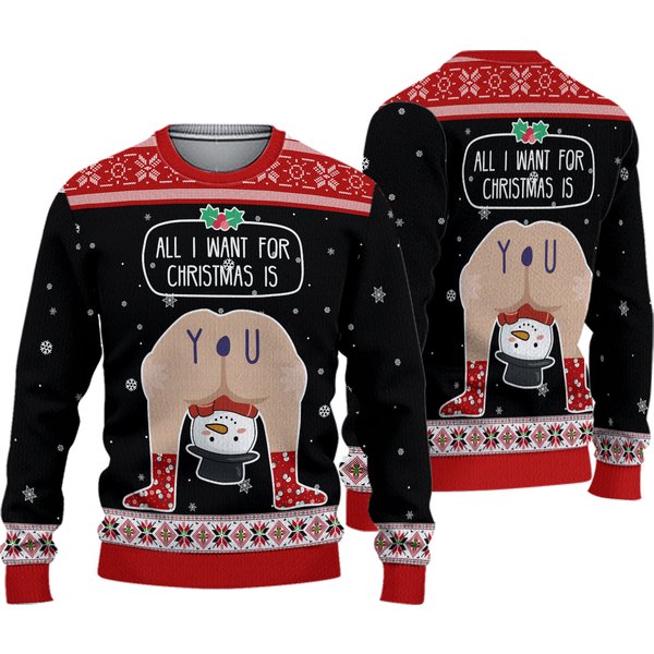 Hilarious Situations Ugly Christmas Sweater-image