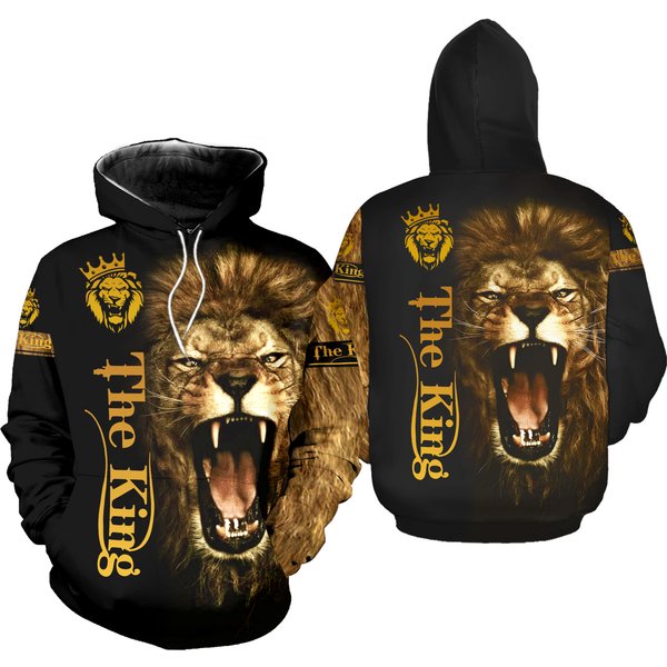 Lion King 3D Printed Men's Hoodie And Joggers-image