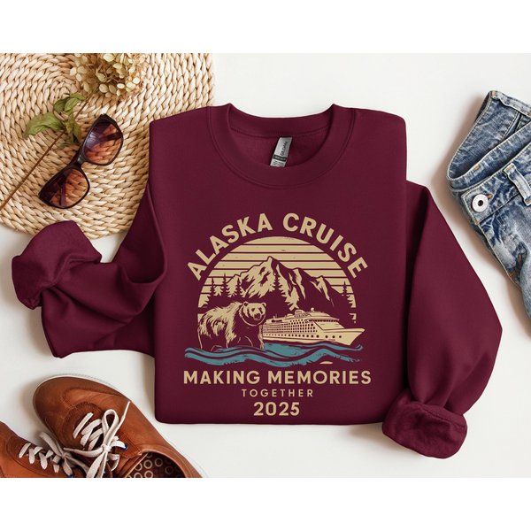2025 Alaska Cruise Sweatshirt - Travel Gear-image