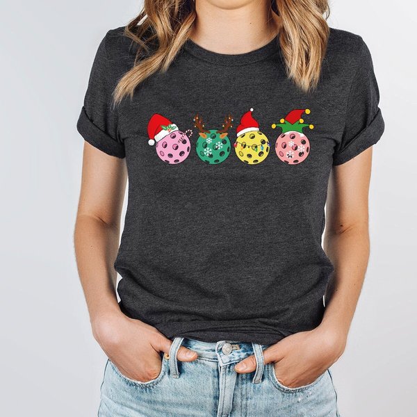 Christmas Pickleball Shirt-image