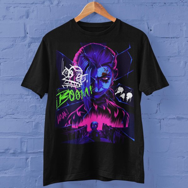 Arcane Jinx League Of Legends T-Shirt Arcane League Of Legends T-Shirt-image