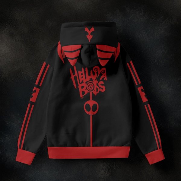 Unisex Helluva Boss Blitzo Inspired Design Hoodies All Sizes Best Gift
