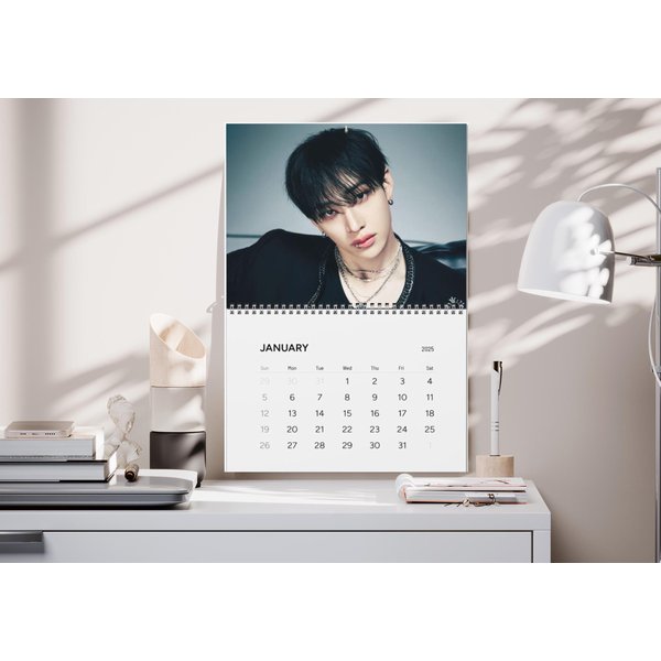 Stray Kids Kpop 2025 Wall Calendar - 12 Month Calendar-image