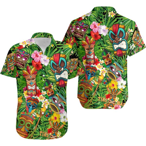 Tiki Dont Tiki Me Off Edition Hawaiian 3D Hawaii Shirt-image