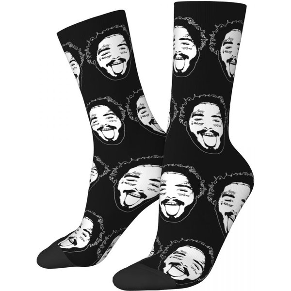 Post Malone Socks, Hip Hop Style, Gifts For Fan