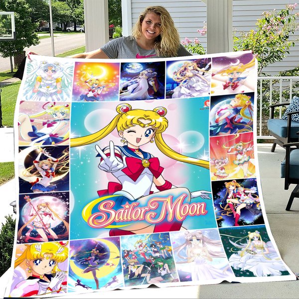 Sailor Moon Anime Manga Blanket