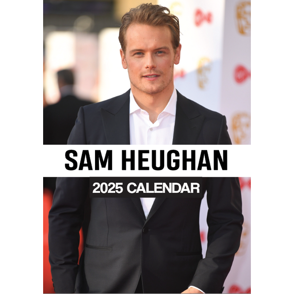 Sam Heughan Vertical Wall Calendar 2025 | Vertical Wall Calendar | Gift For Her