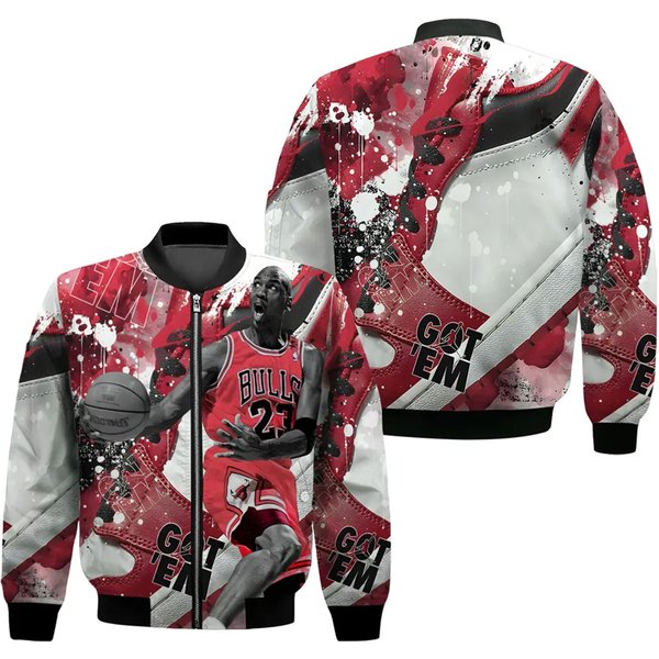 Shirt To Go With Jd 1 Low Reverse Black Toe - Got Em Shoes Goat - Reverse Black Toe 1S Gifts Unisex Matching 3D Bomber Jacket-image