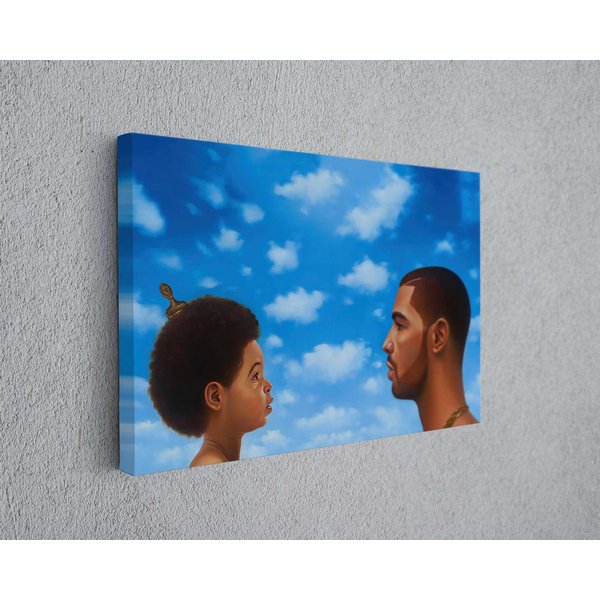 Drake Canvas Nothing Was The Same Print Fine Hip Hop, Art Canvas Poster Wall Dcor