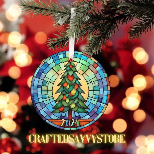 Christmas Tree 2024 Ornament, Gift Christmas Ornaments 2024-image