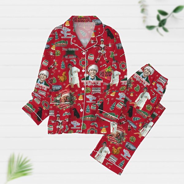 National Lampoon's Vacation Christmas Pajamas, Griswold Pajamas Set-image