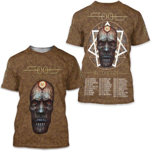 Tool Band Shirt, Tool Band 3D T-Shirt, Rock Music-image