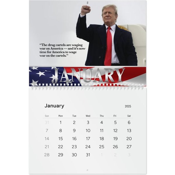 Donald Trump Maga Calendar 2025-image