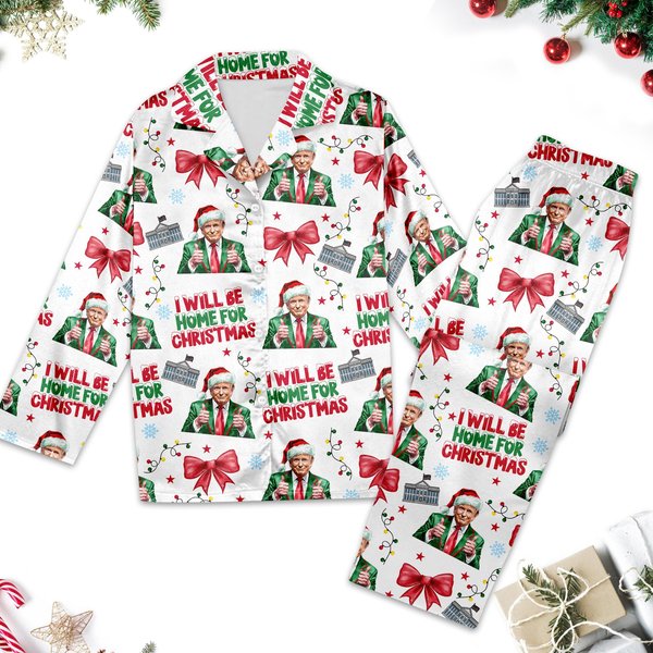 Trump Coquette Bow Christmas Pajamas