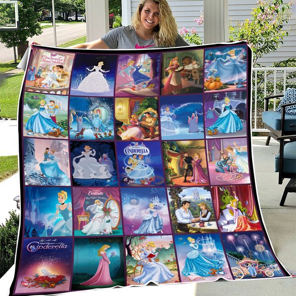 Family Cinde Princess Throw Blanket Family Cinde-image