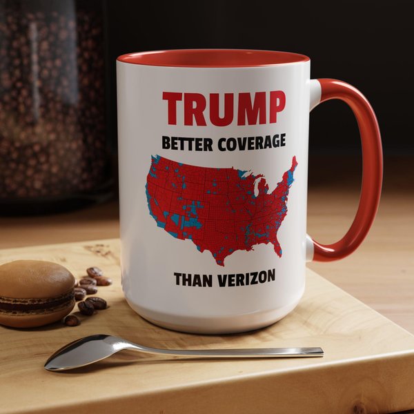 Trump Coffee Mug Better Coverage Than Verizon-image