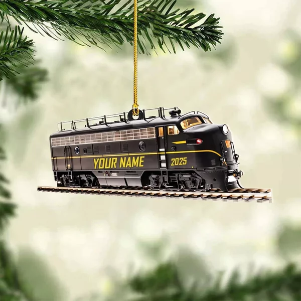 Custom Railroader Ornament 2024 Railroader Christmas Ornament Christmas Keepsake Um5G73-image