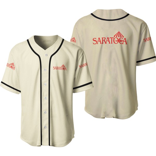 Saratoga Springs Race Track Baseball Jerseys-image