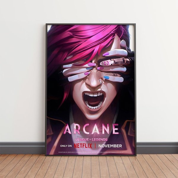 Arcane League Of Legends Season 2 Poster, Art Collectibles Posters-image
