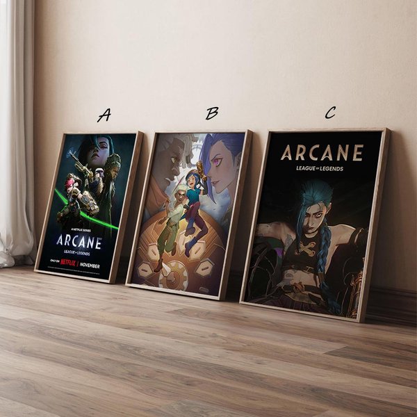 Arcane League Of Legends Season 2 Poster, Arcane 2024 Poster-image
