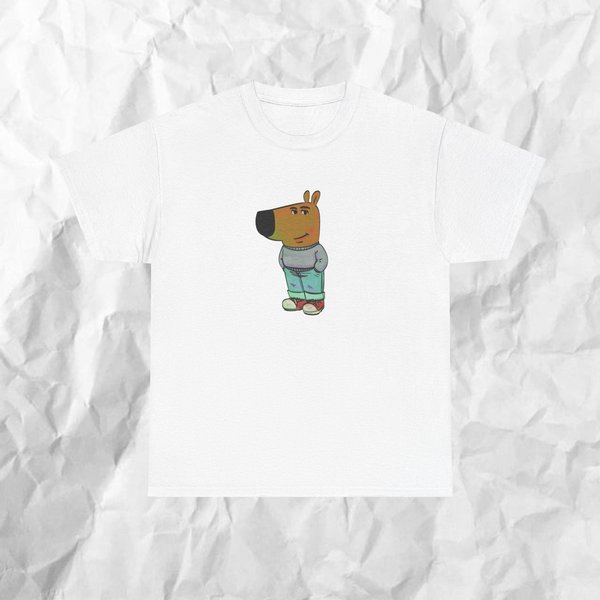 Meme T-Shirt, Chill Guy Graphic Tee, Funny Unisex Shirt-image