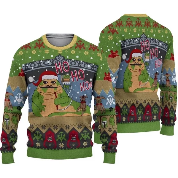 Jabba's Jolly Ho-ho Ugly Sweater
