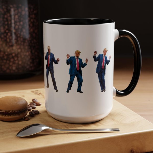 Funny Trump Dancing Mug-image