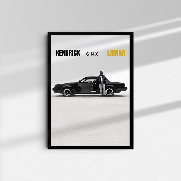 Kendrick Lamar Gnx Poster - Gnx Album Print
