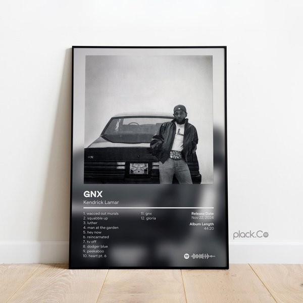 Kendrick Lamar - Gnx - Hip Hop Poster - Custom Album Cover-image