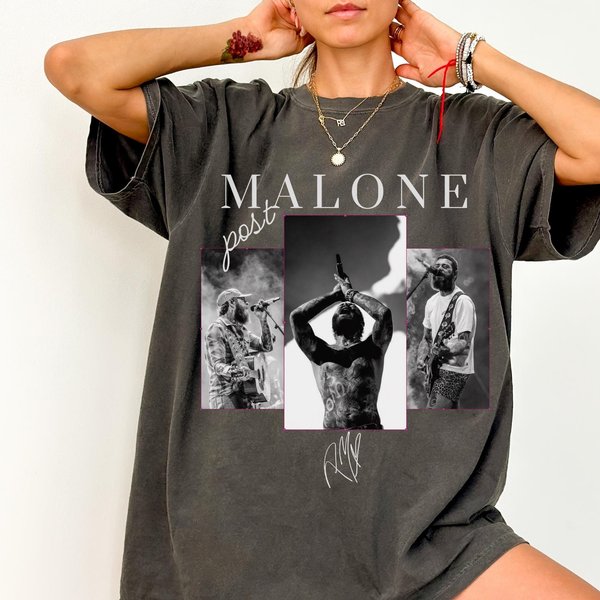 Post Malone Vintage Concert Shirt-image