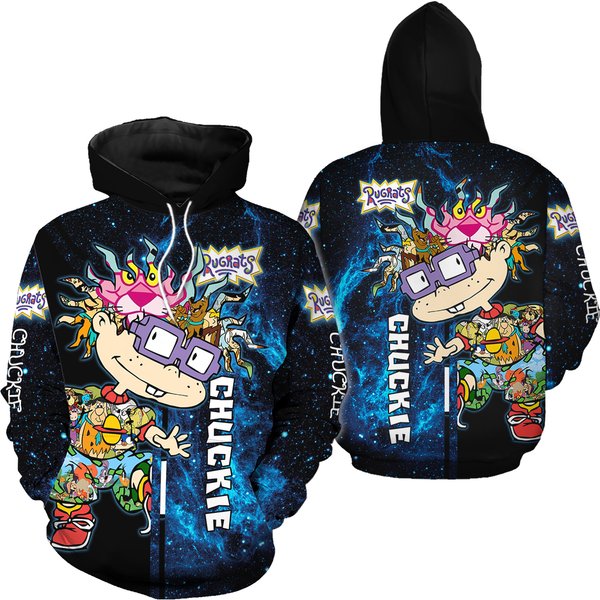 Rugrats Chuckie Shirt, Rugrats Hoodie And Leggings-image